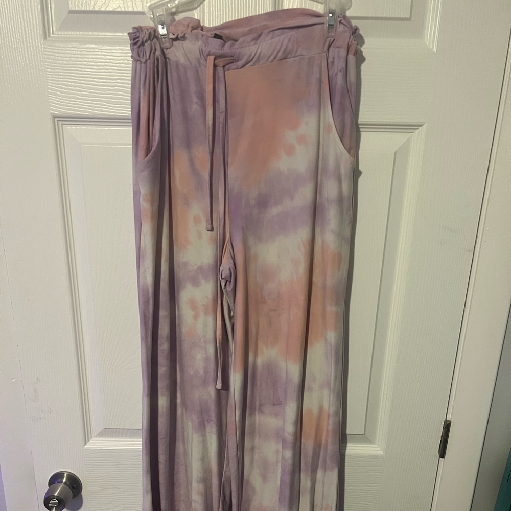 Tie die pants